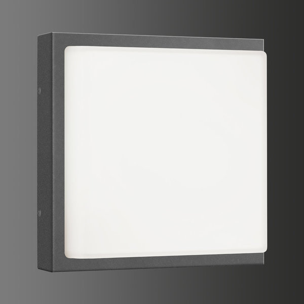 LCD Wandleuchte LED mit integriertem Bewegungsmelder Graphit 045LEDSEN