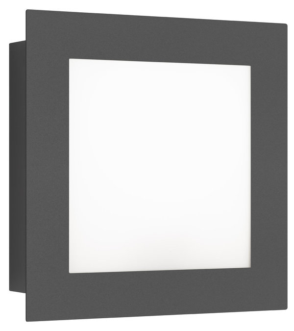 LCD Wandleuchte LED mit integriertem Bewegungsmelder Graphit 3007LEDSEN