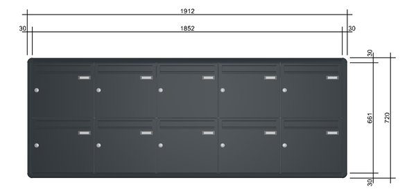 Max Knobloch EXPRESS BOX zur Wandmontage #AP100-220