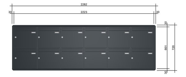 Max Knobloch EXPRESS BOX zur Wandmontage #AP120-220