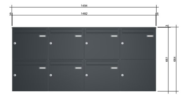 Max Knobloch EXPRESS BOX zur Wandmontage #AP70-244
