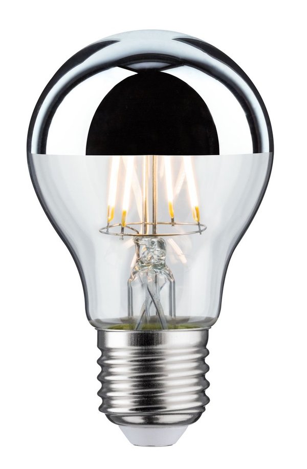 Paulmann Leuchtmittel Bundle 3x LED Allgebrauchslampe Kopfspiegel silber 3x 6,5 Watt #5065