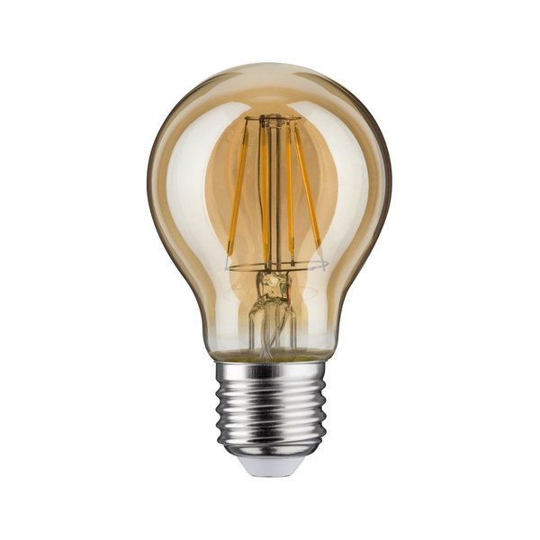 Paulmann Leuchtmittel Bundle 3x LED Allgebrauchslampe gold 3x 6,5 Watt E27 2500K #5074