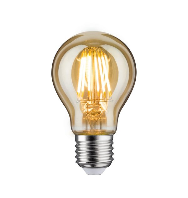 Paulmann Leuchtmittel Bundle 3x LED Vintage Allgebrauchslampe gold 3x 6 Watt E27 1700K #5075