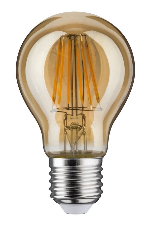 Paulmann Leuchtmittel Bundle 3x LED Vintage Allgebrauchslampe gold 3x 6 Watt E27 1700K #5075