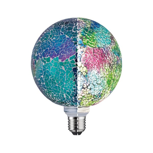 Paulmann Miracle Mosaic Edition LED Globe   E27 230V 470lm 5W 2700K dimmbar Multicolor #28749