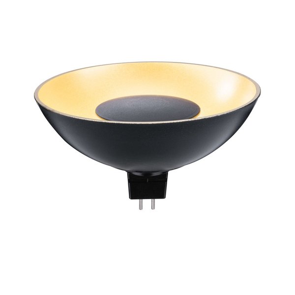 Paulmann LED Reflektor   GU5,3 12V 170lm 4,9W 1900K  Schwarz#Gold #28804