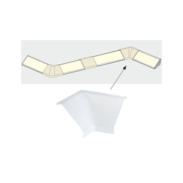 Paulmann LED Strip Profil Delta Verbinder Corner 2er Pack Satin #70264