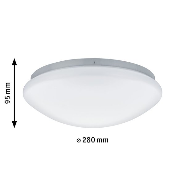 Paulmann LED Deckenleuchte Leonis  IP44  4000K 920lm 230V 10W  Weiß #70980