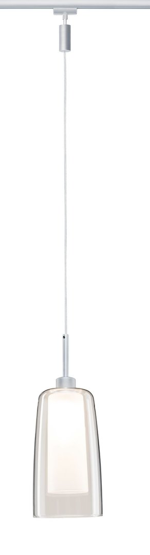 Paulmann URail LED Pendel Arido II GU10 560lm 5W 2700K  230V Chrom matt#Klar#Satin #94998