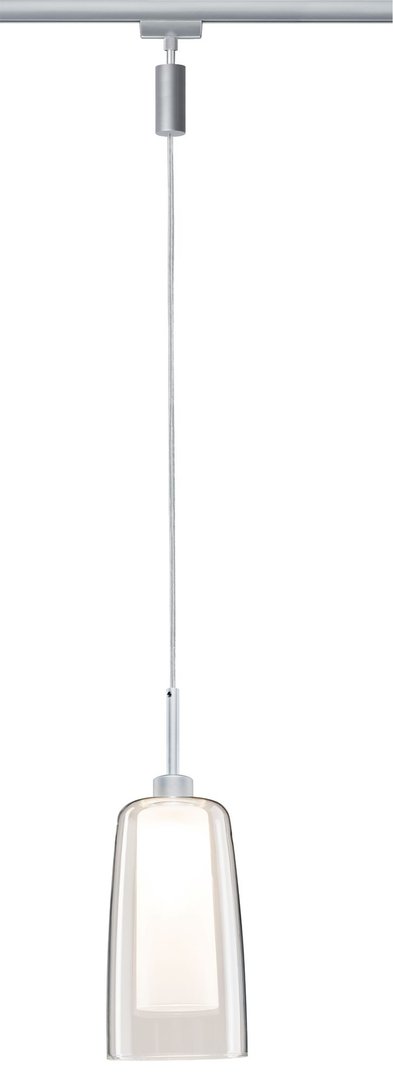 Paulmann URail LED Pendel Arido II GU10 560lm 5W 2700K  230V Chrom matt#Klar#Satin #94998